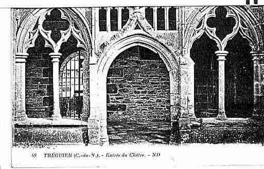 Ville de TREGUIER Carte postale ancienne